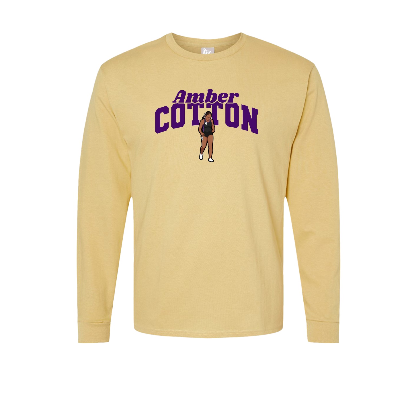 Long Sleeve Tee — Signature Arch in Vegas Gold