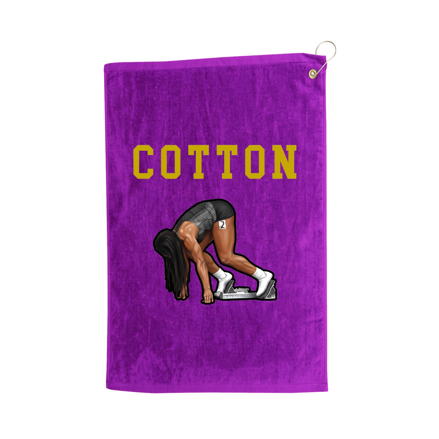 Golf Towel — Shirsey in Purple