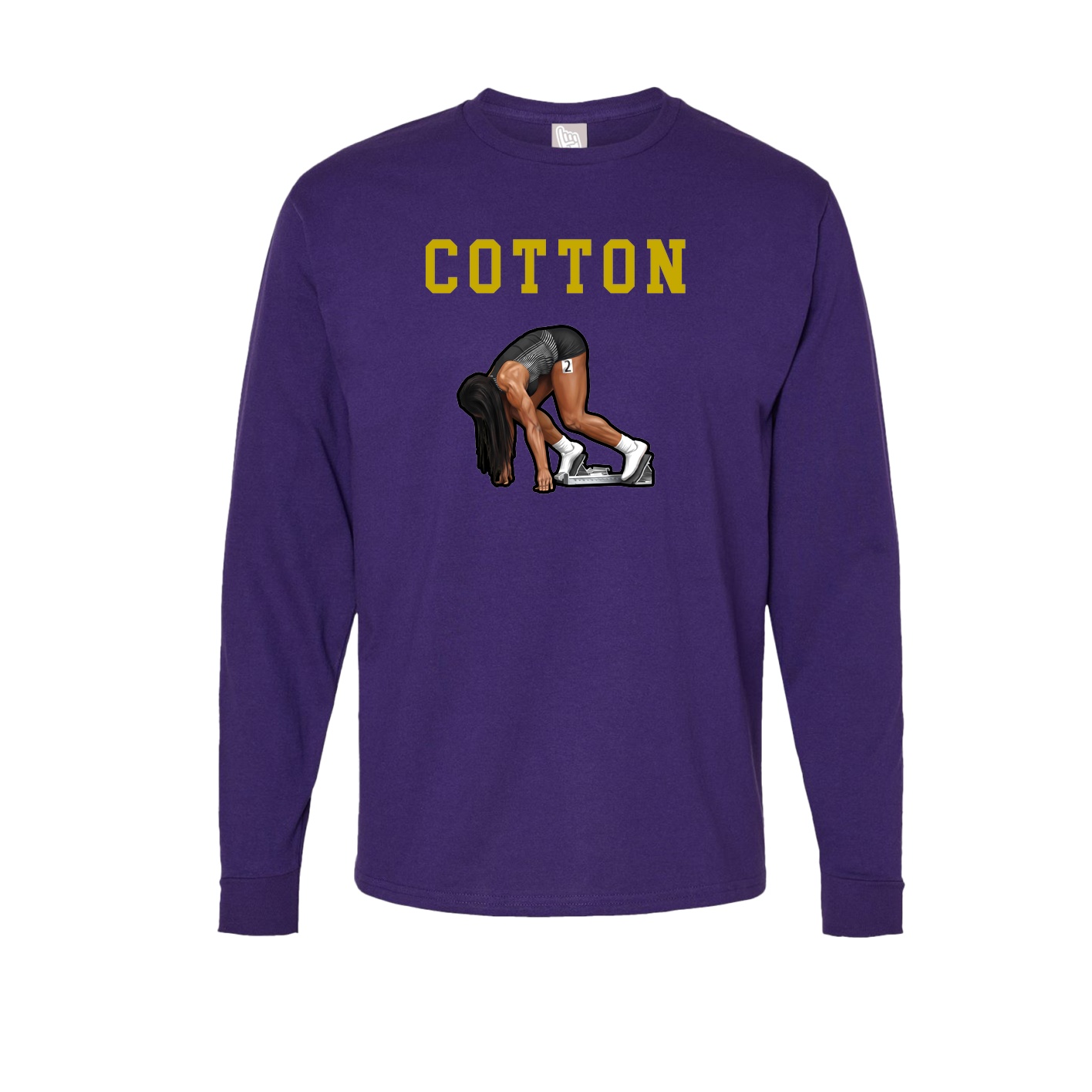 Long Sleeve Tee — Shirsey in Purple