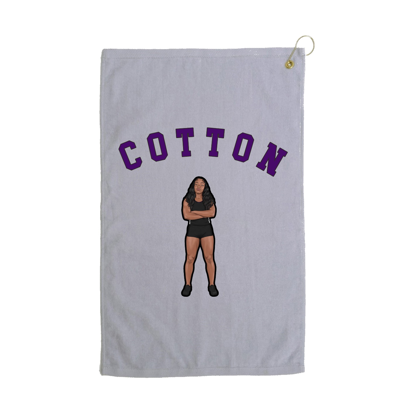 Golf Towel — Shirsey Arch in Grey