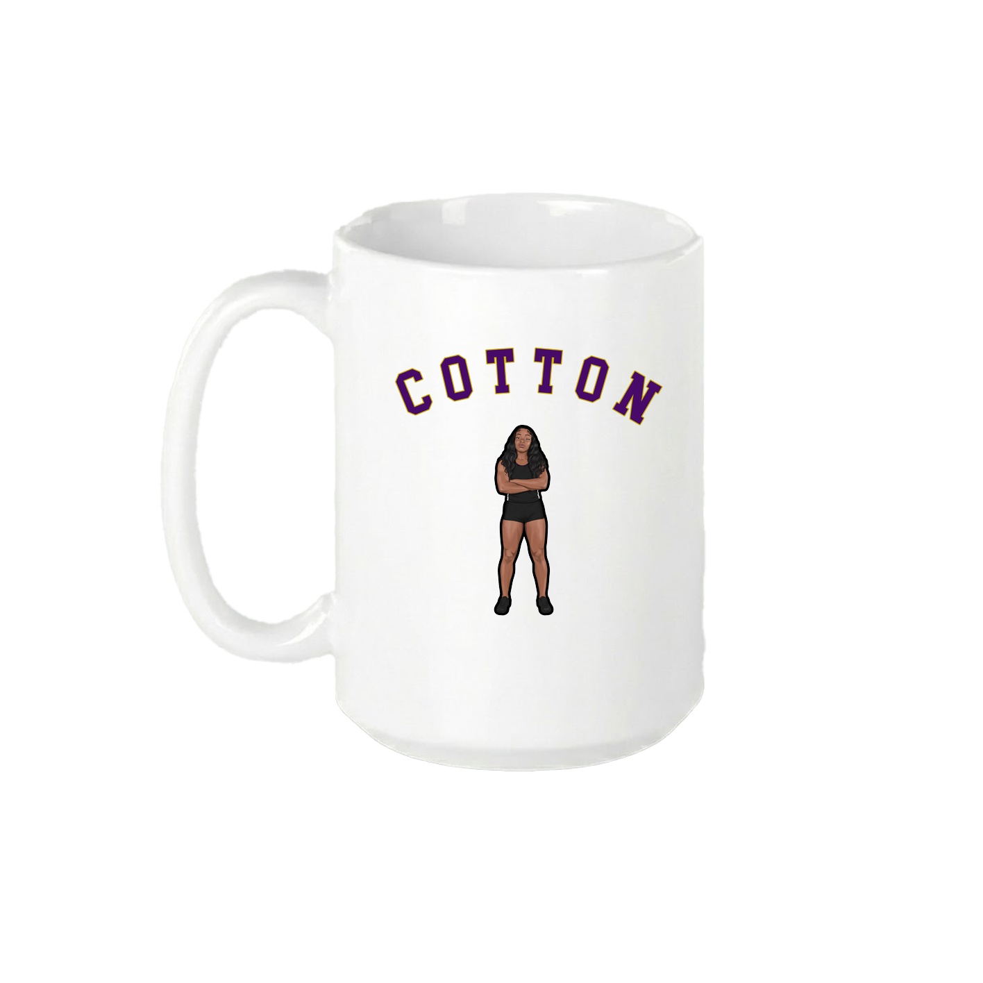 15oz Coffee Mug — Shirsey Arch in White