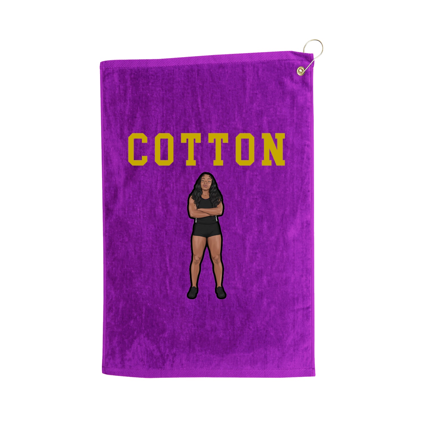 Golf Towel — Shirsey in Purple