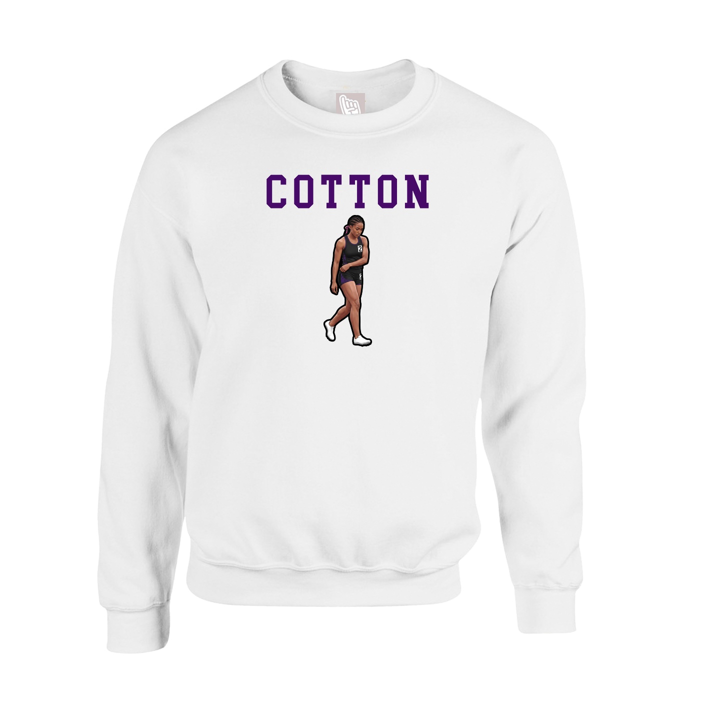 Fleece Crew — Shirsey in White