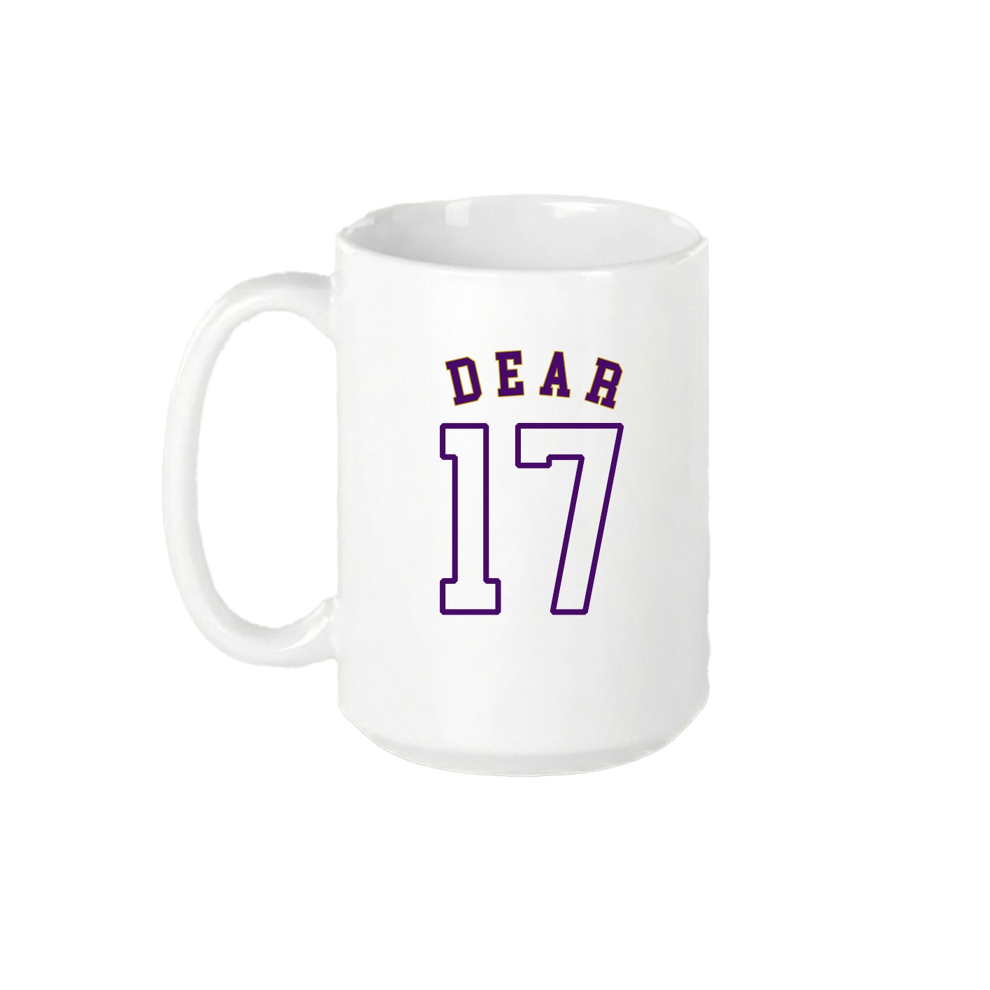 15oz Coffee Mug — Shirsey Arch in White