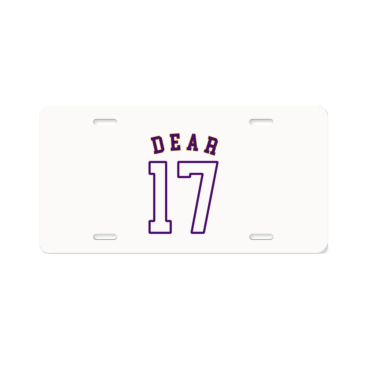 License Plate — Shirsey Arch in Classic