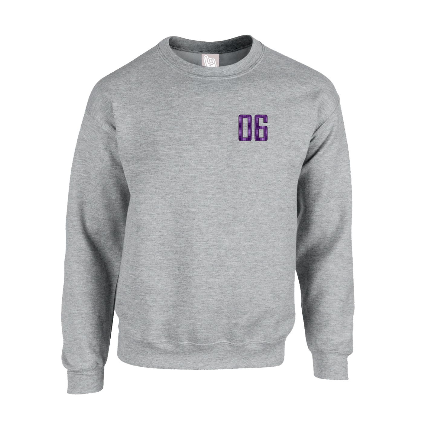 Fleece Crew — Front Shirsy in Grey