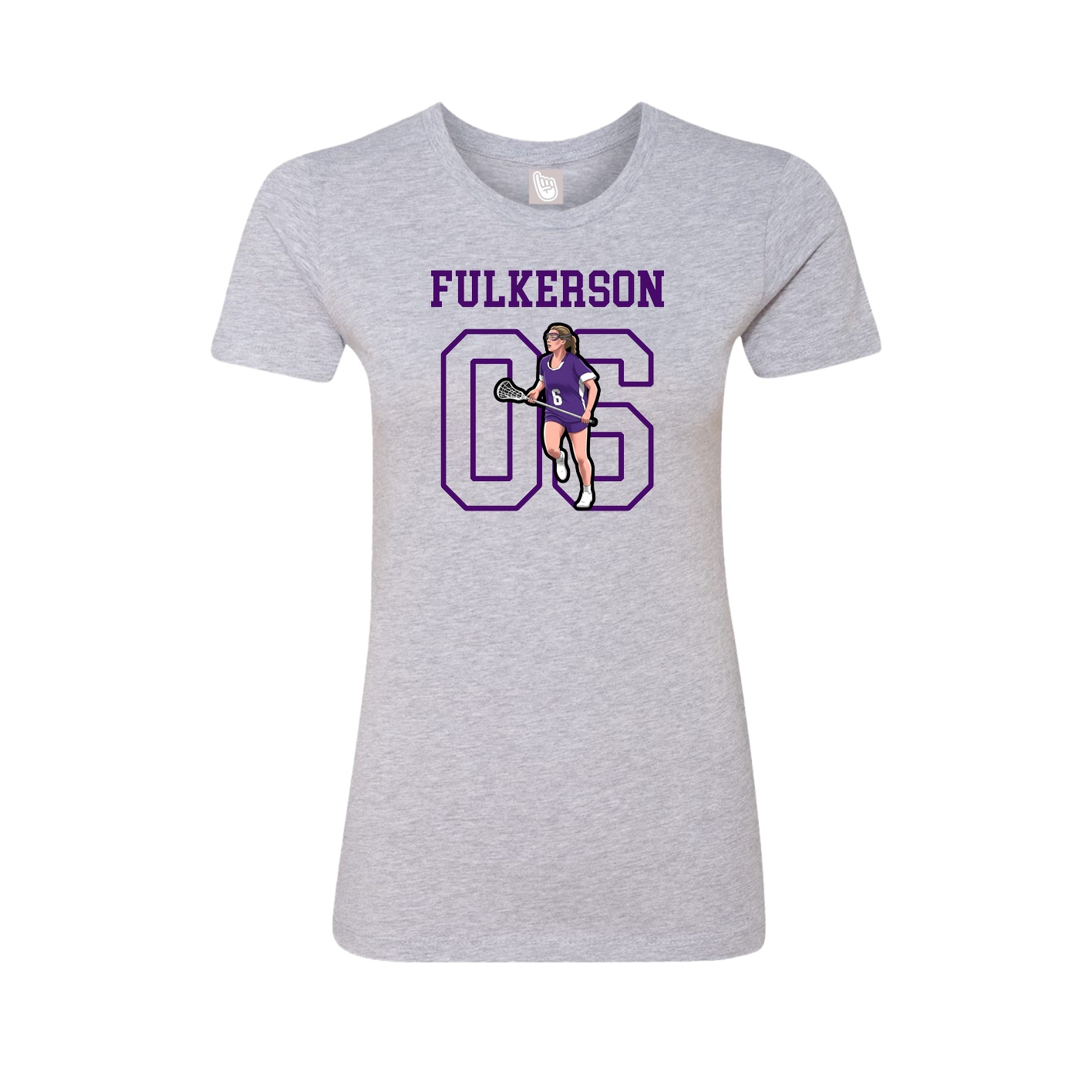 Fitted Women's Tee — Shirsey in Grey
