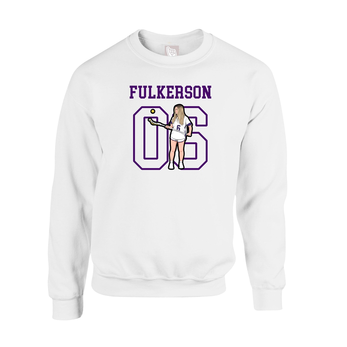 Fleece Crew — Shirsey in White