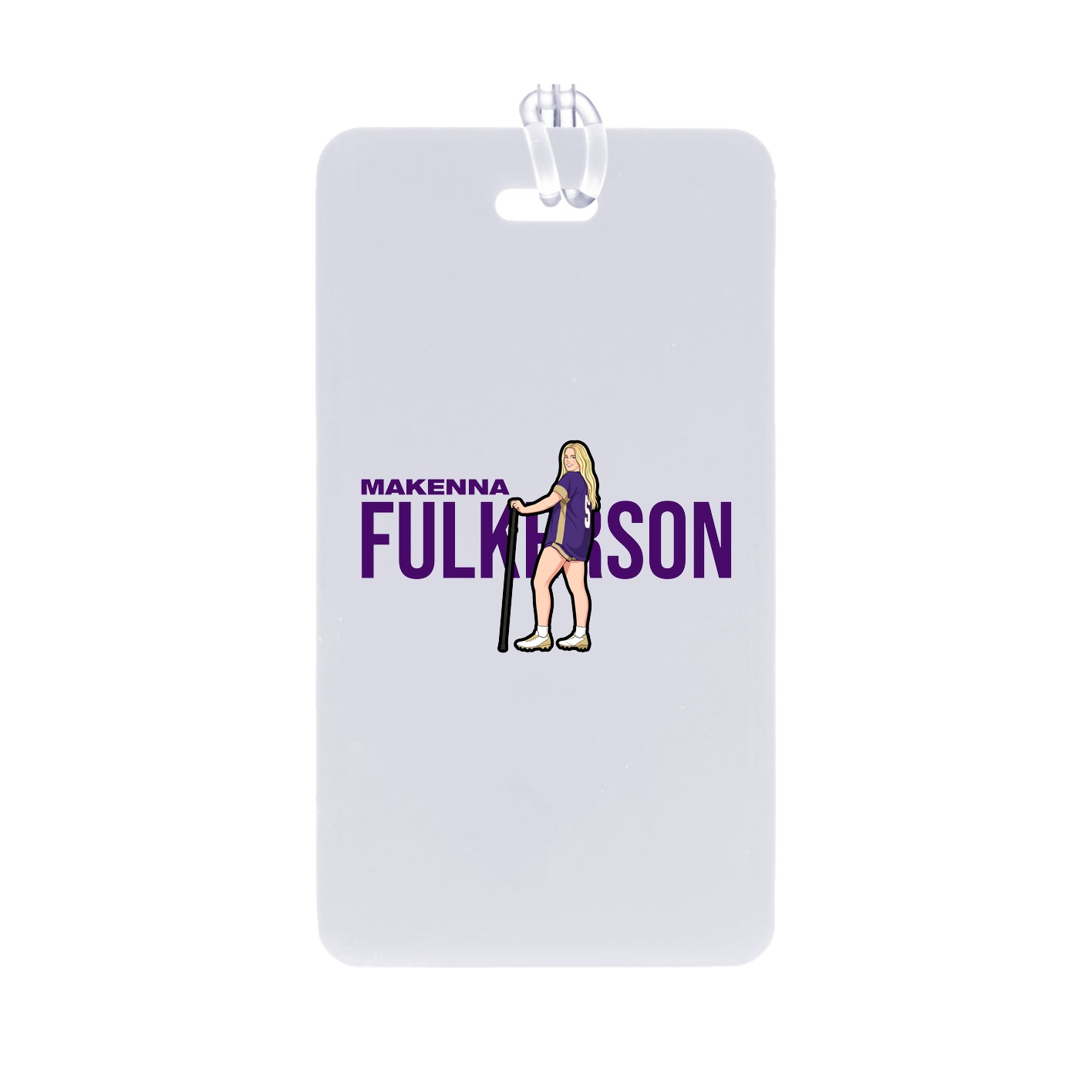 Bag Tag — Player Name in Classic