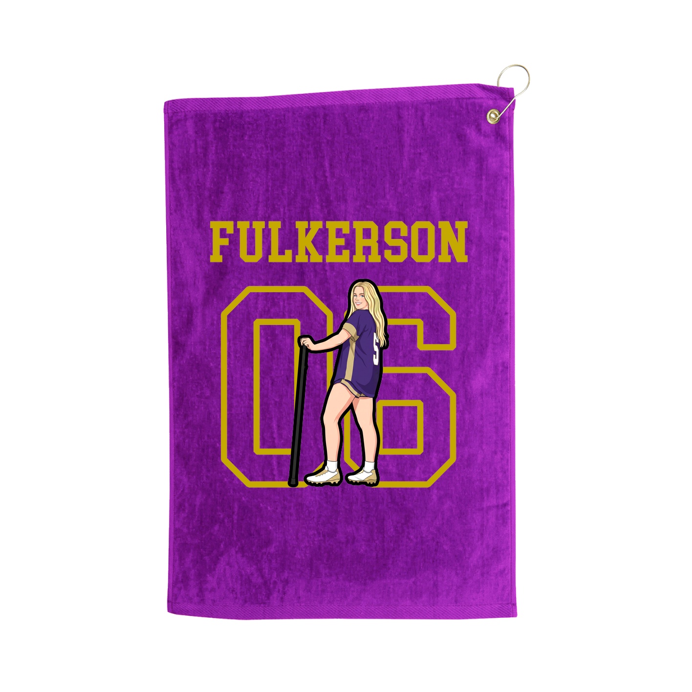 Golf Towel — Shirsey in Purple
