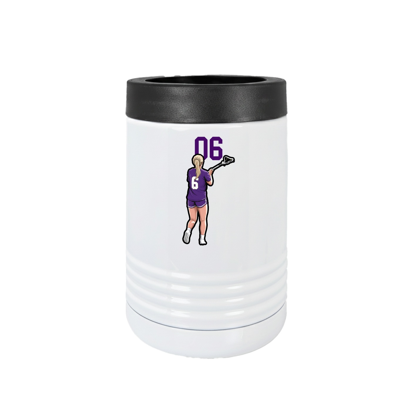 Beverage Holder — Number Top in White
