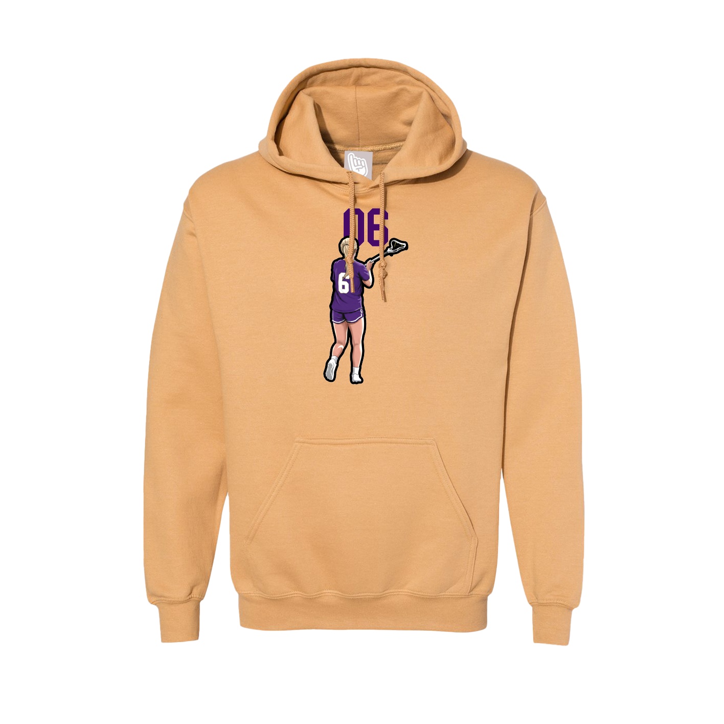 Hoodie — Number Top in Vegas Gold