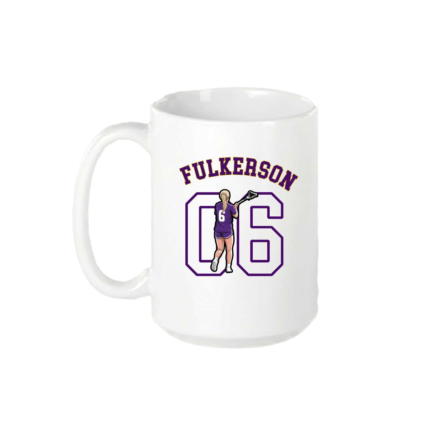 15oz Coffee Mug — Shirsey Arch in White