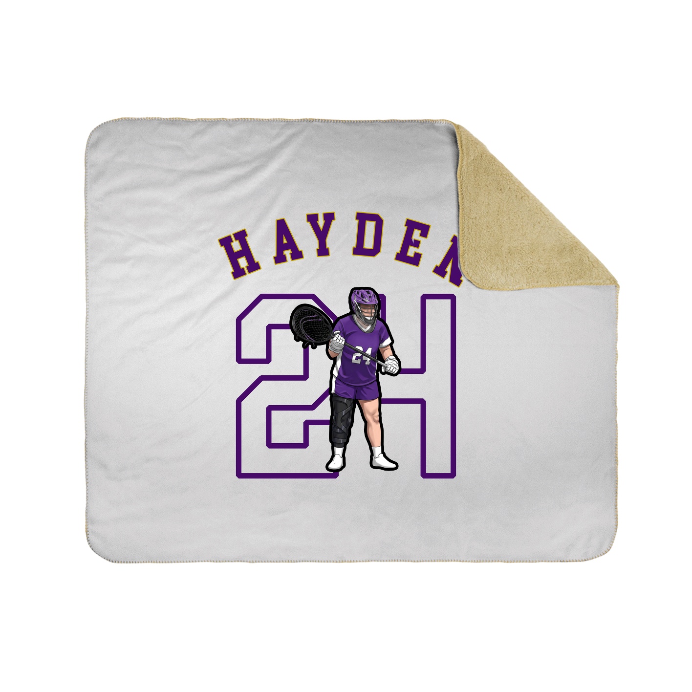 Throw Blanket — Shirsey Arch in White