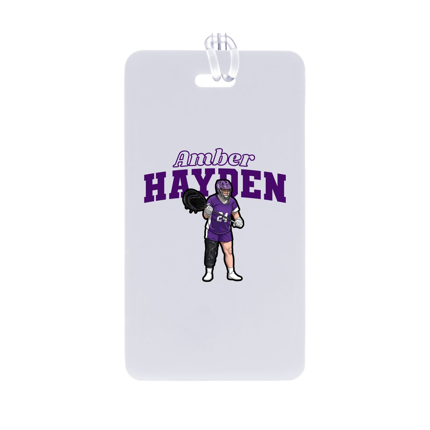 Bag Tag — Name Arch in Classic