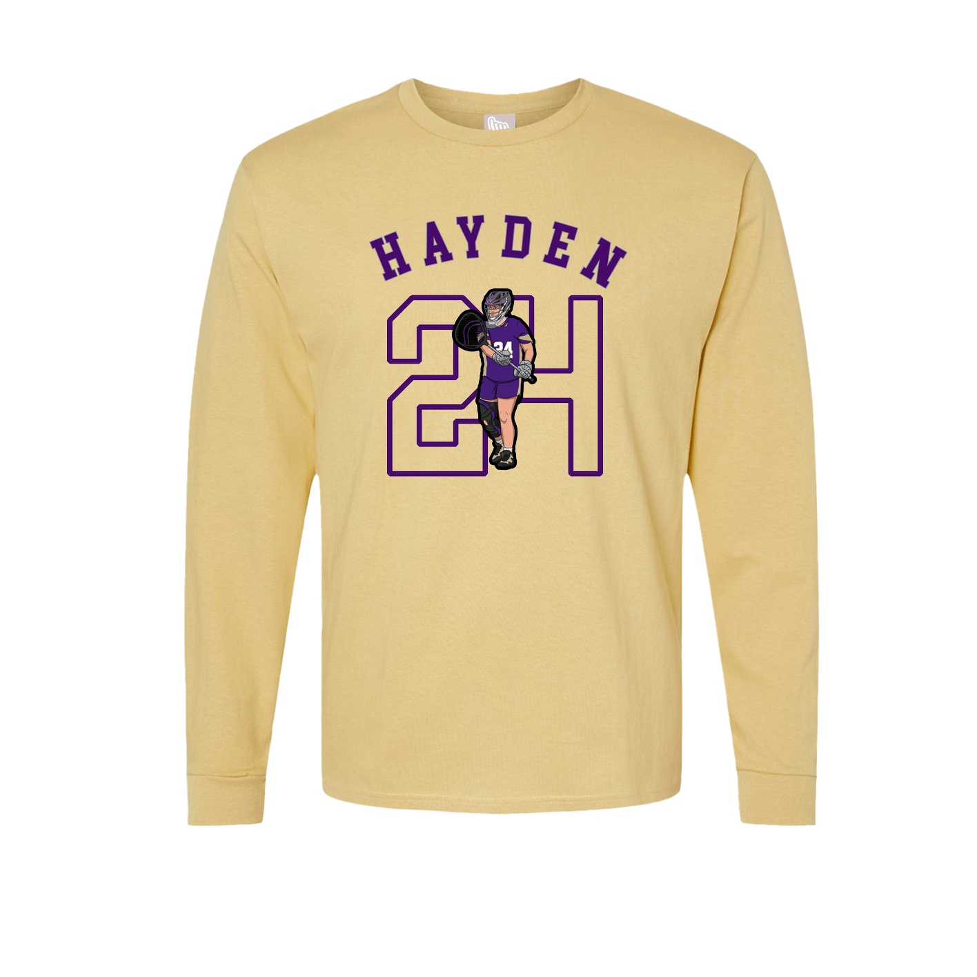 Long Sleeve Tee — Shirsey Arch in Vegas Gold