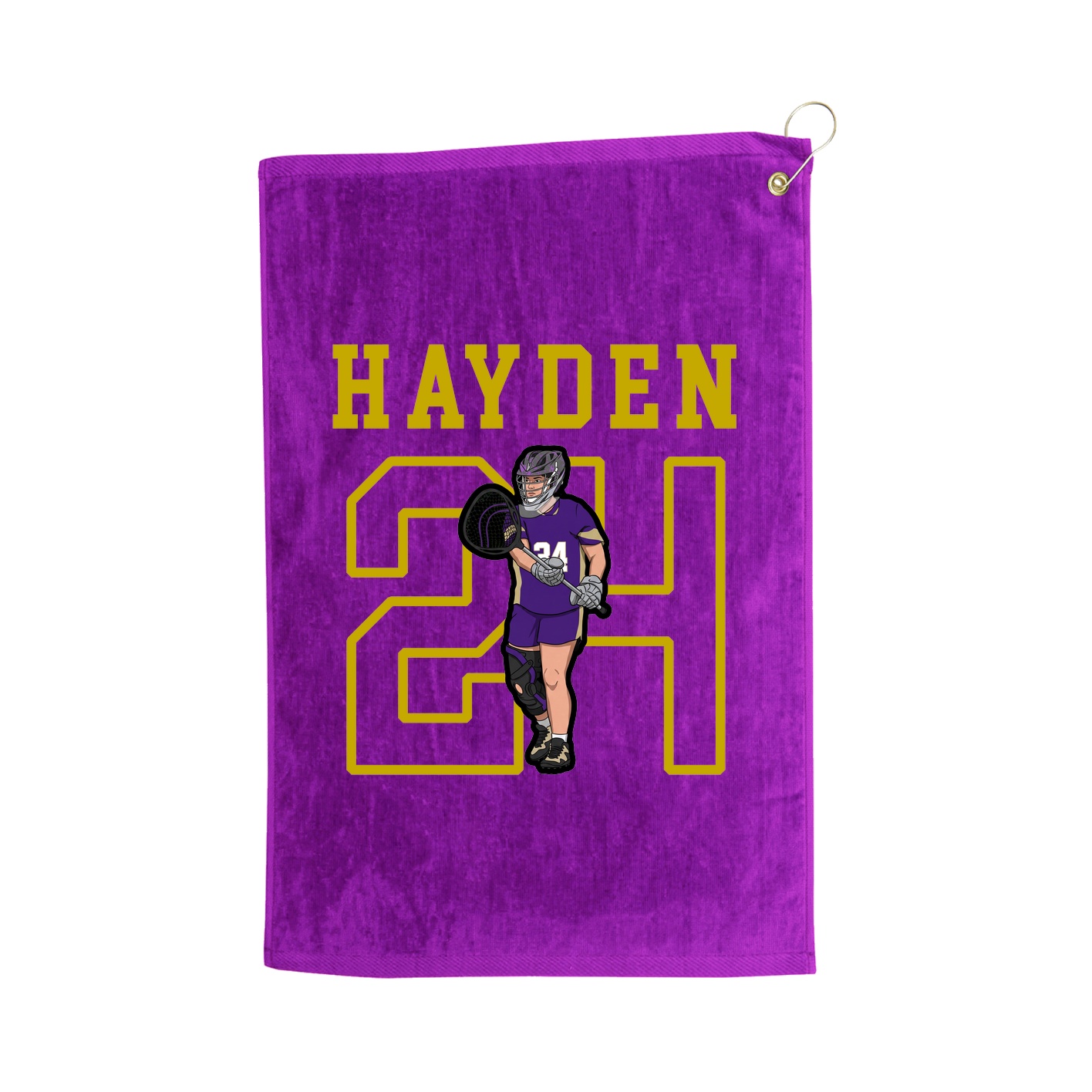 Golf Towel — Shirsey in Purple