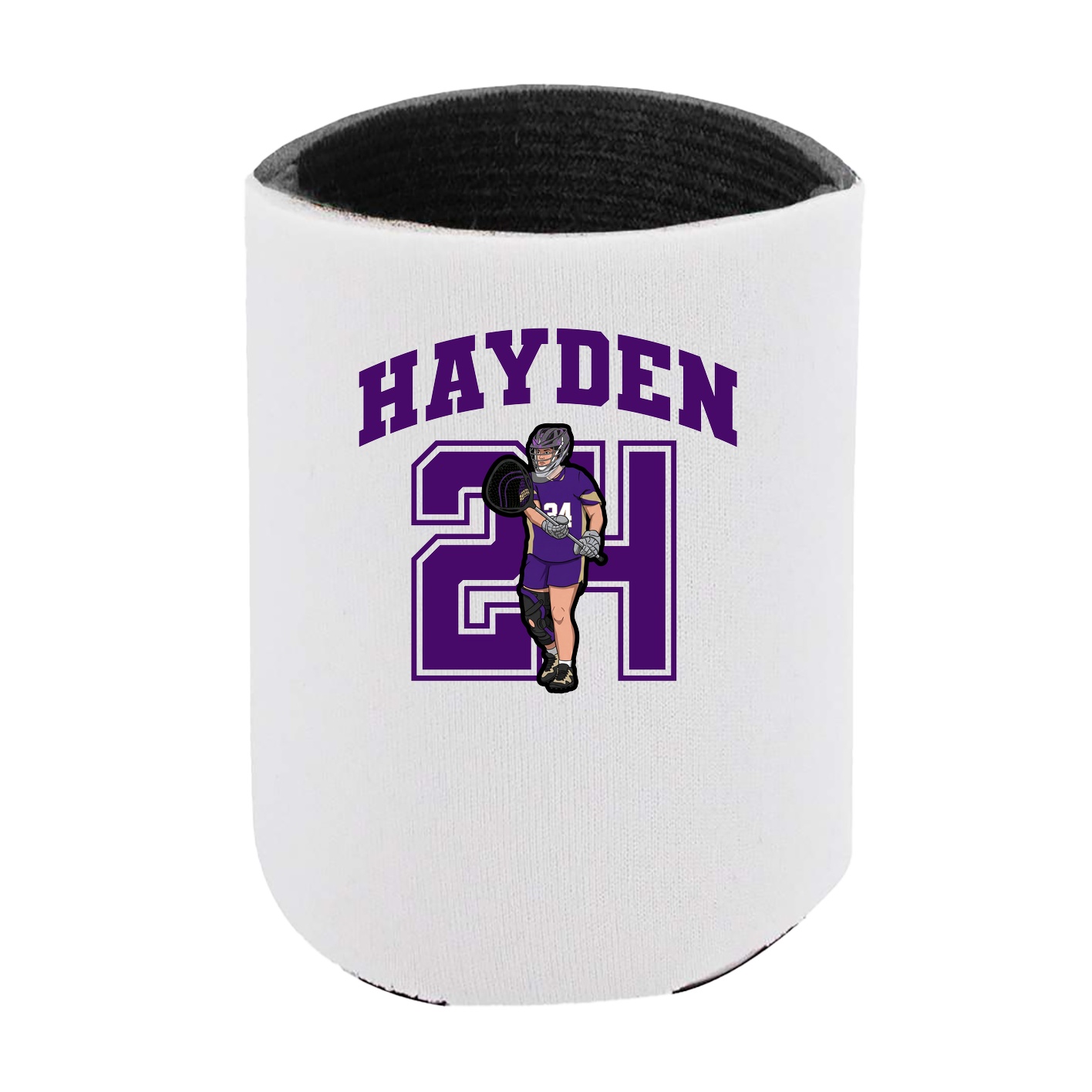 Can Holder — Number in White