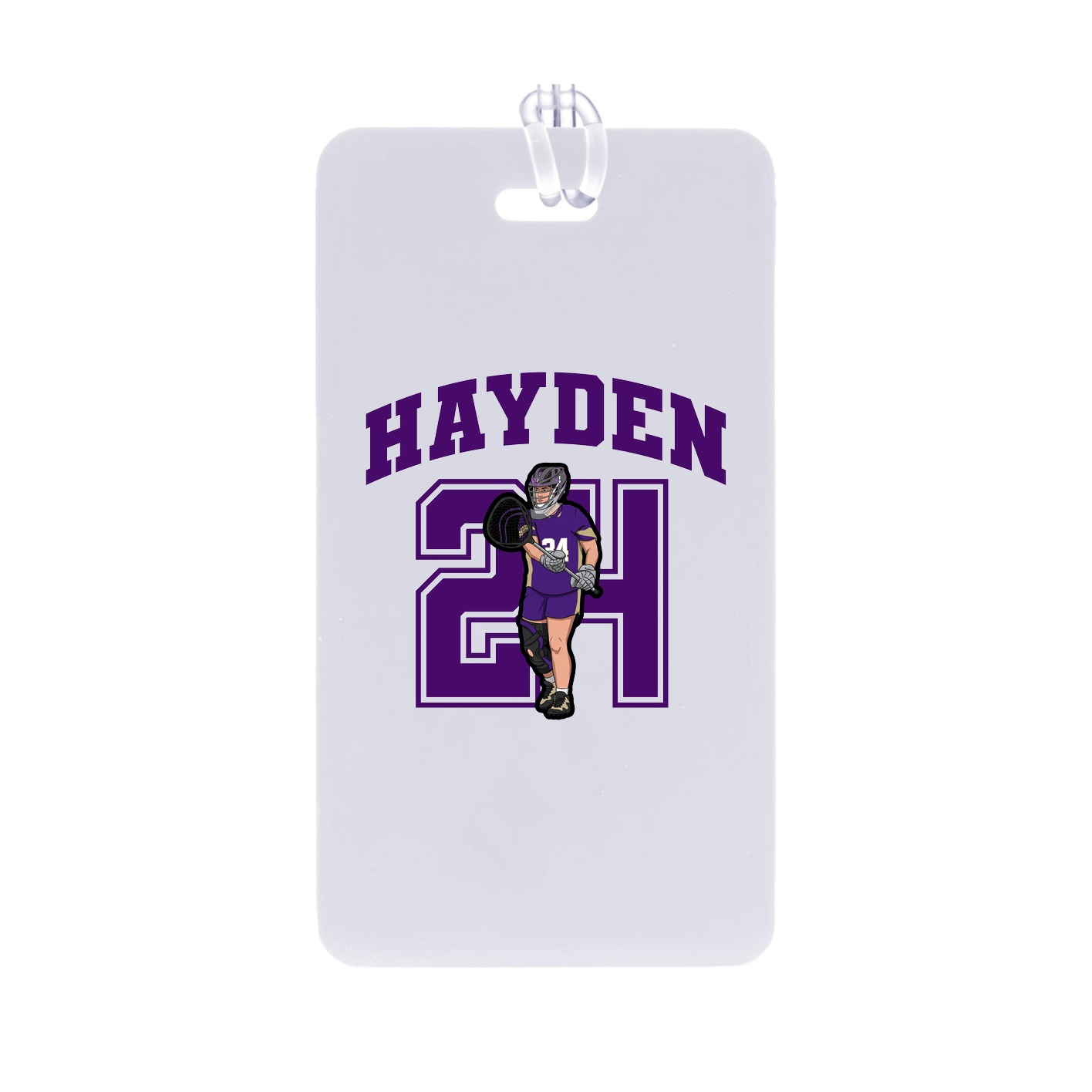 Bag Tag — Number in Classic