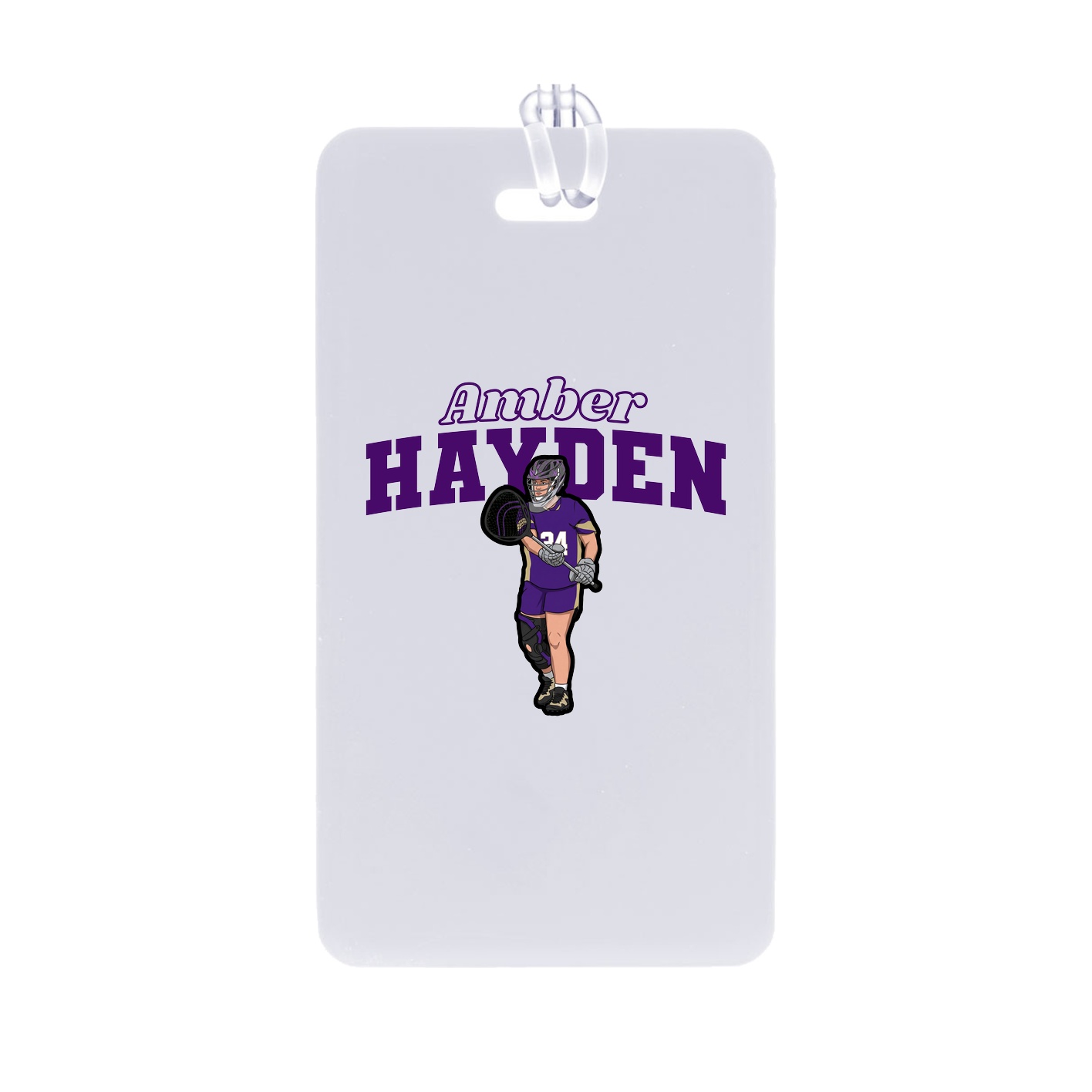 Bag Tag — Name Arch in Classic