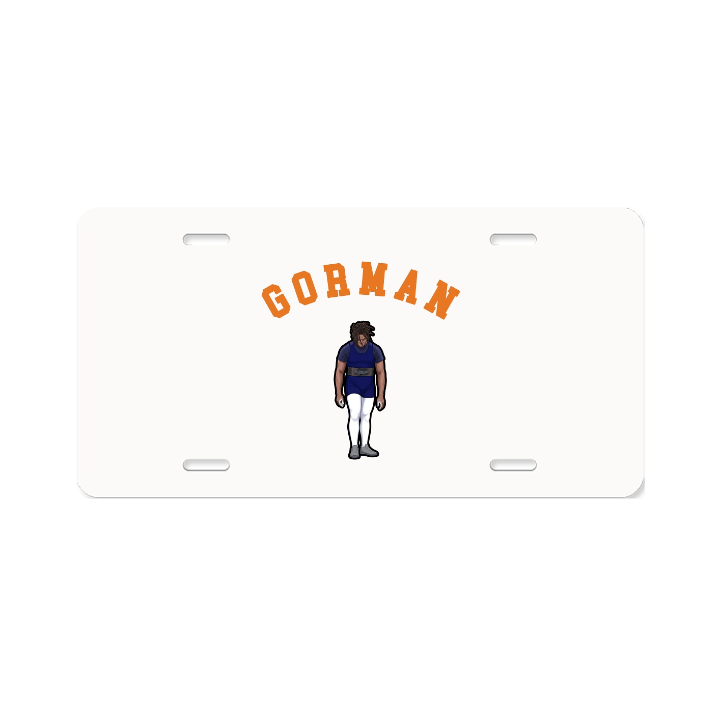 License Plate — Shirsey Arch in Classic