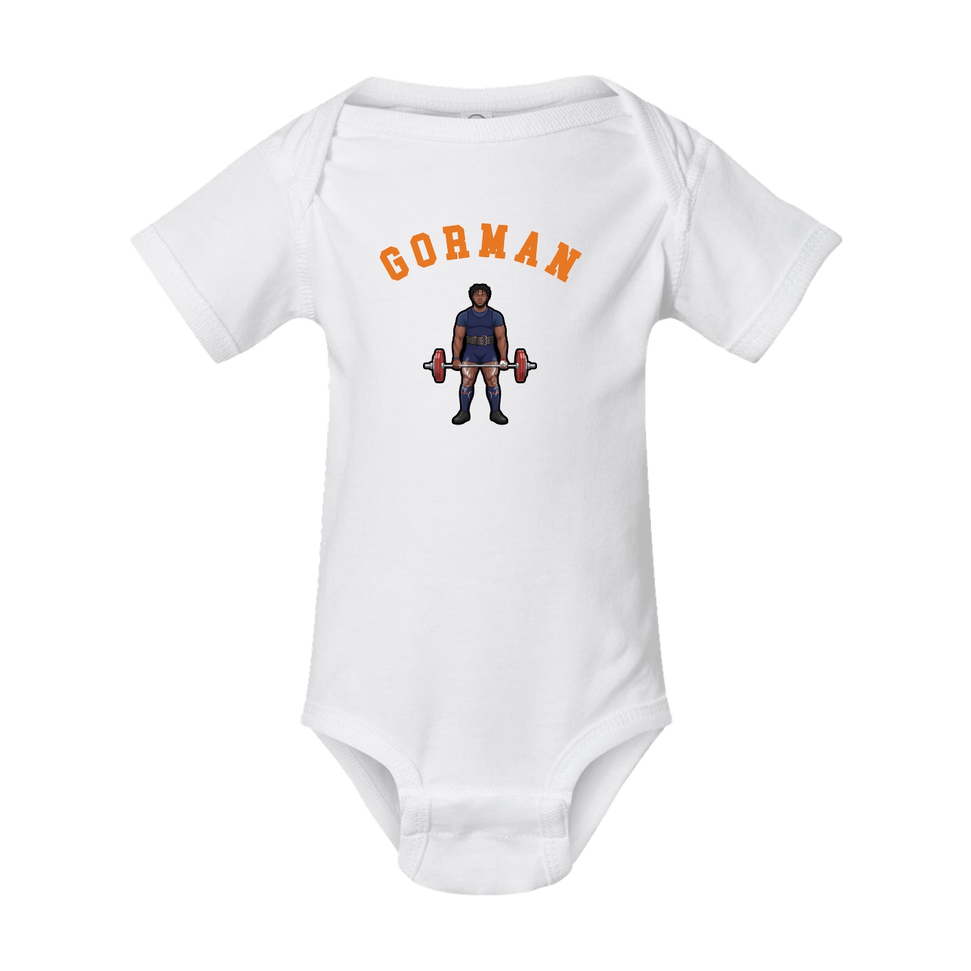 Baby Onesie — Shirsey Arch in White