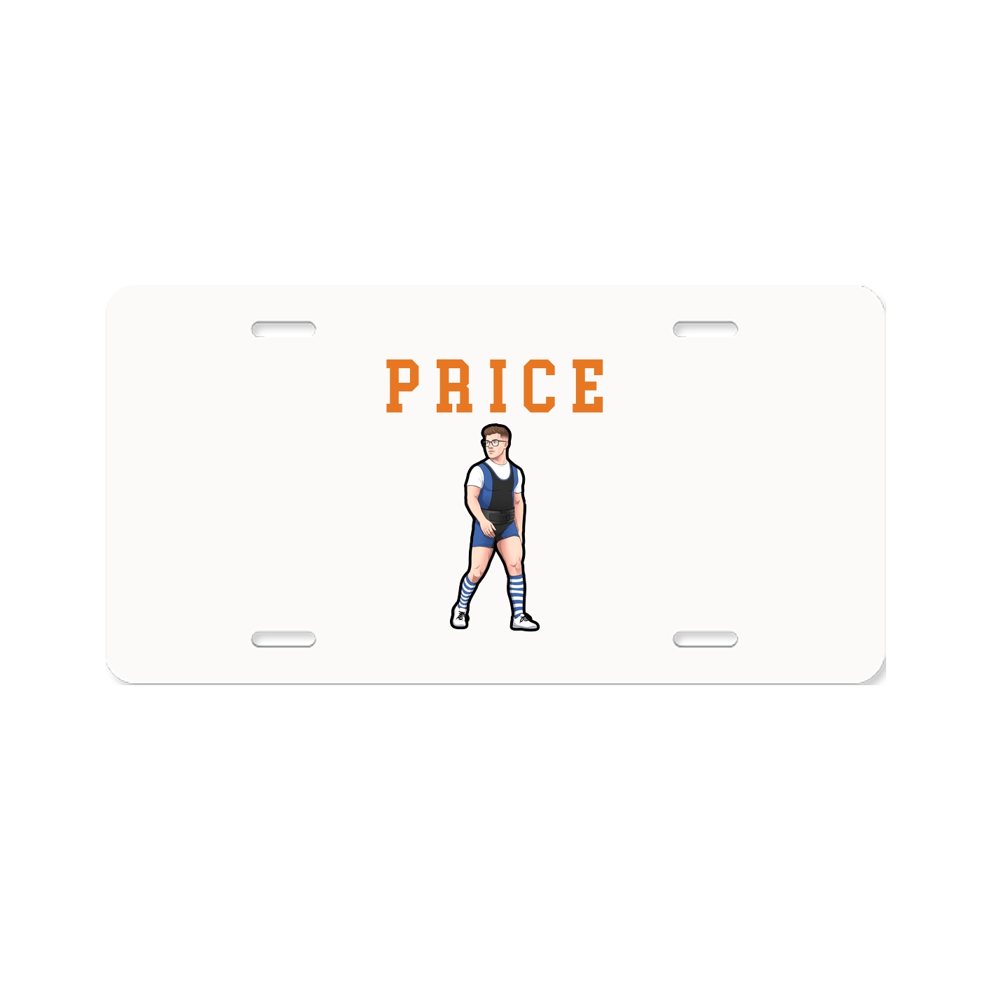 License Plate — Shirsey in Classic