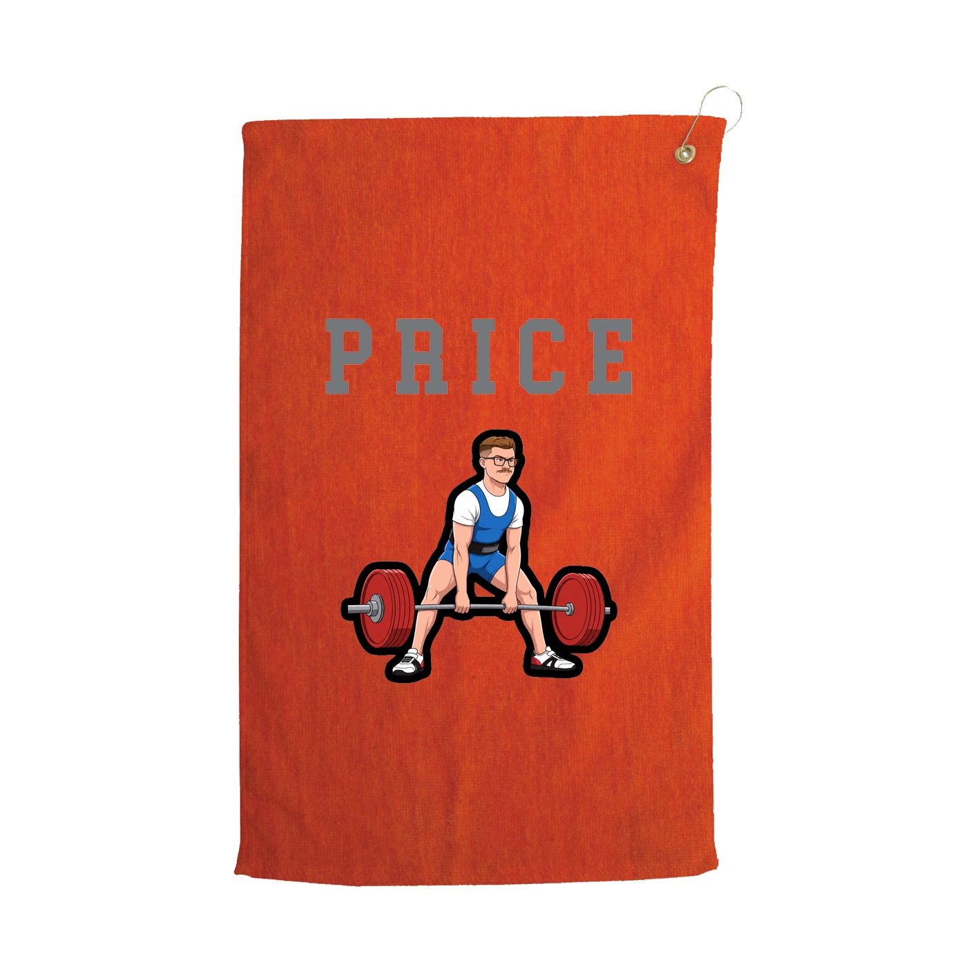Golf Towel — Shirsey in Orange