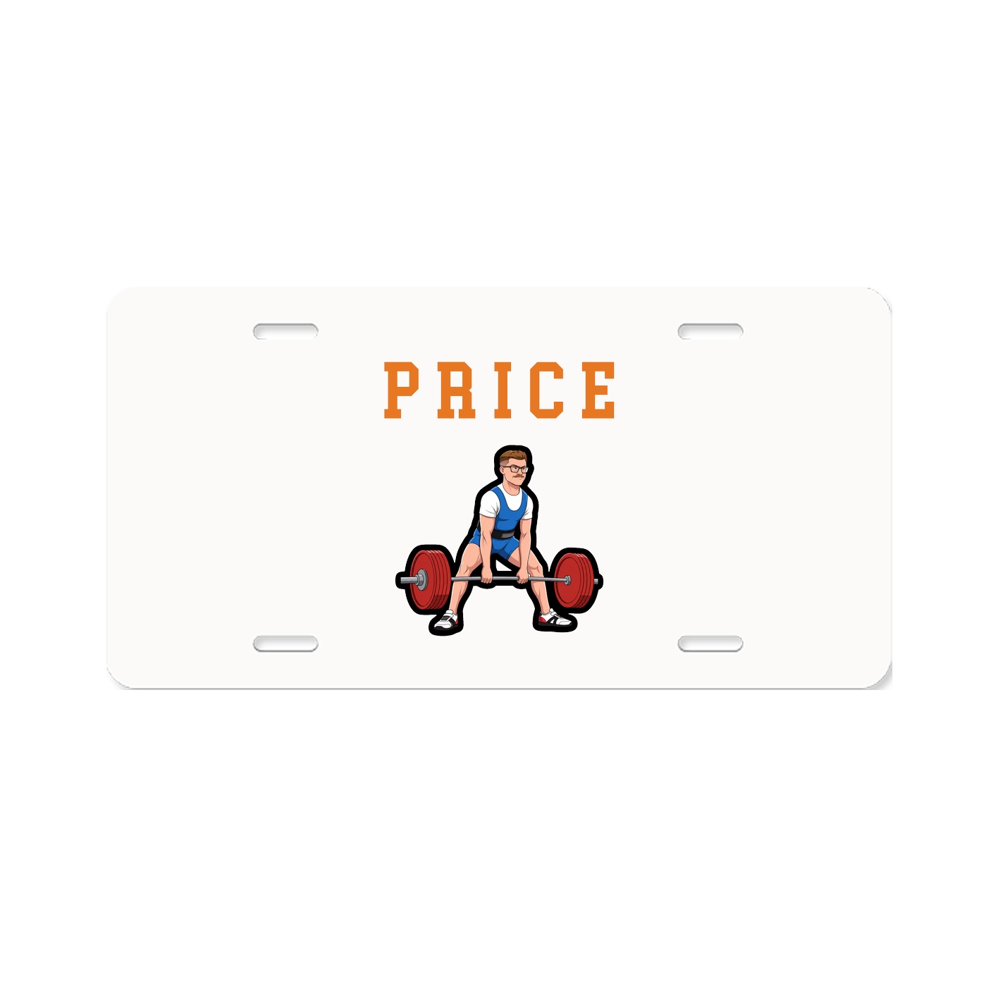 License Plate — Shirsey in Classic