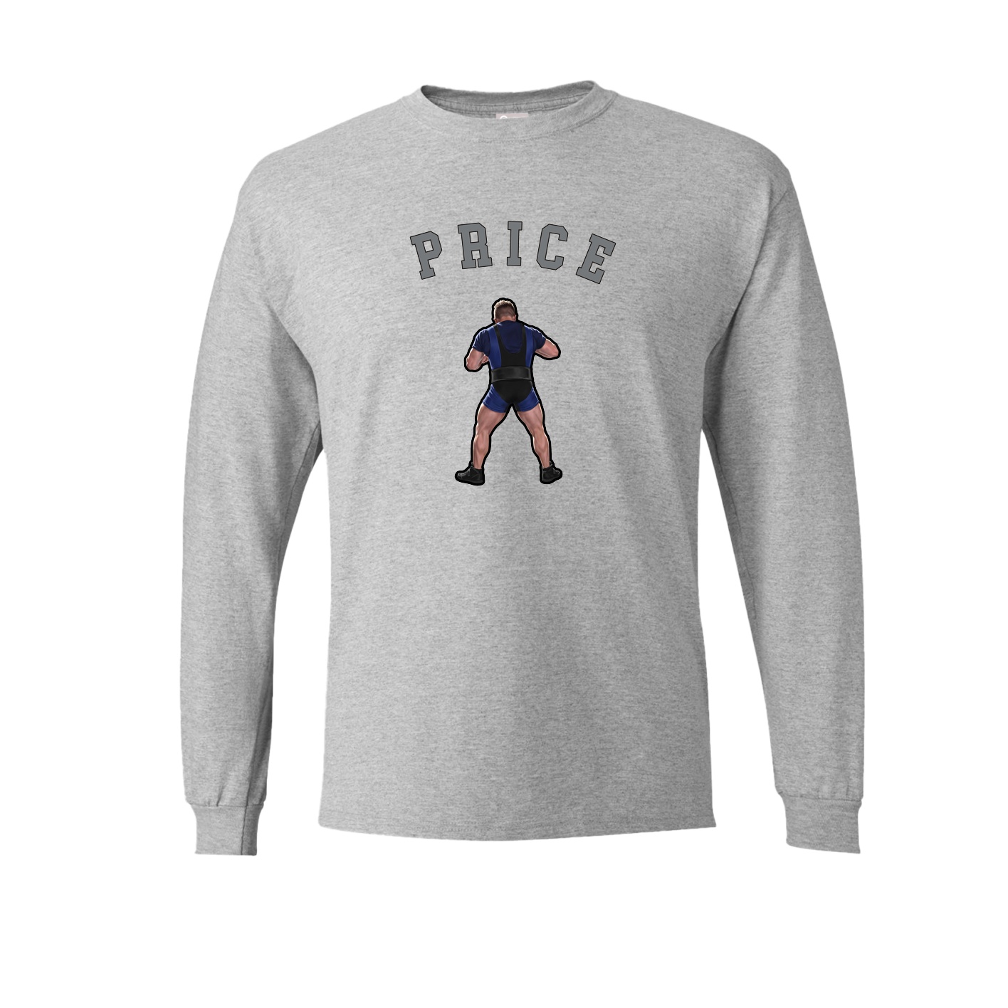 Long Sleeve Tee — Shirsey Arch in Grey