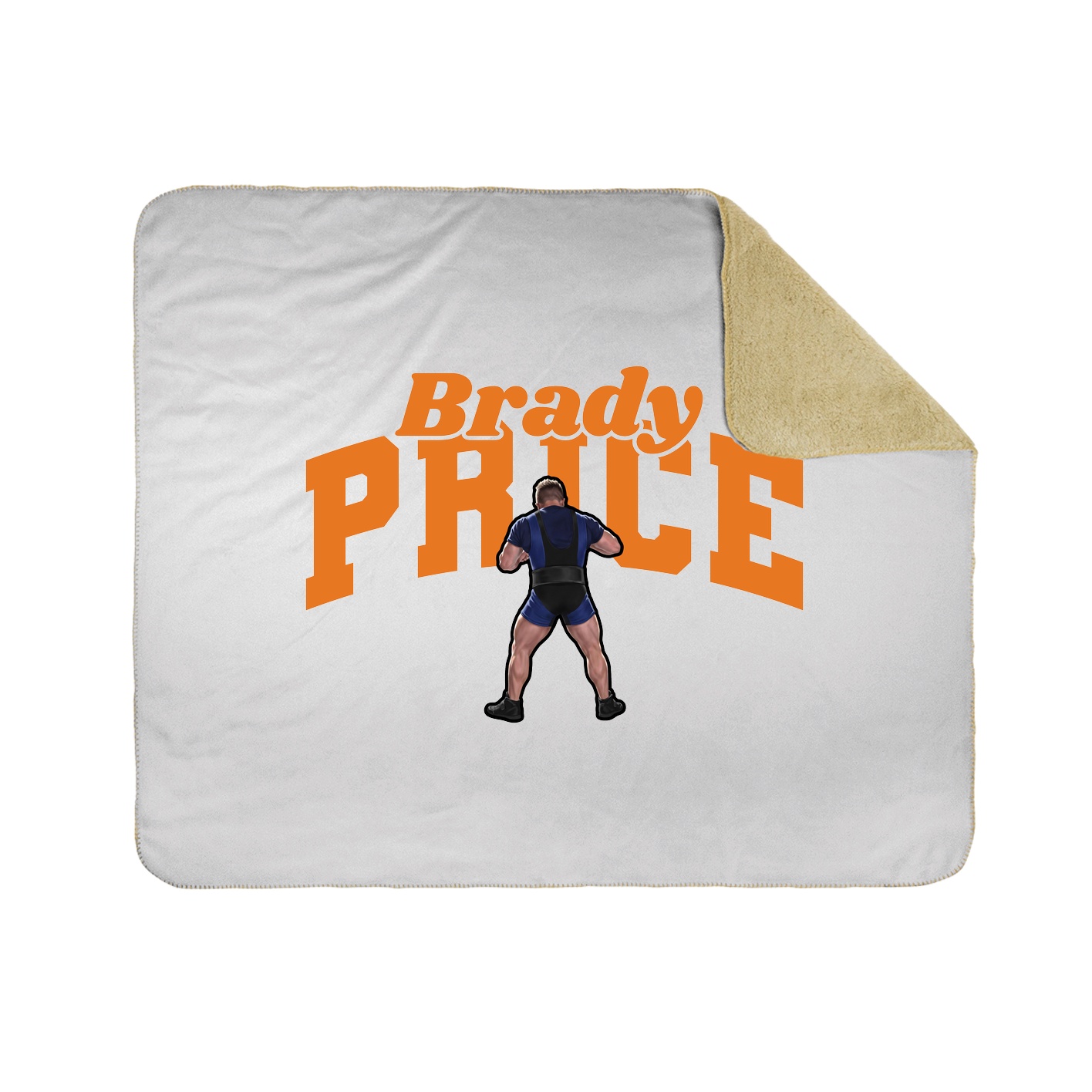 Throw Blanket — Signature Arch in White