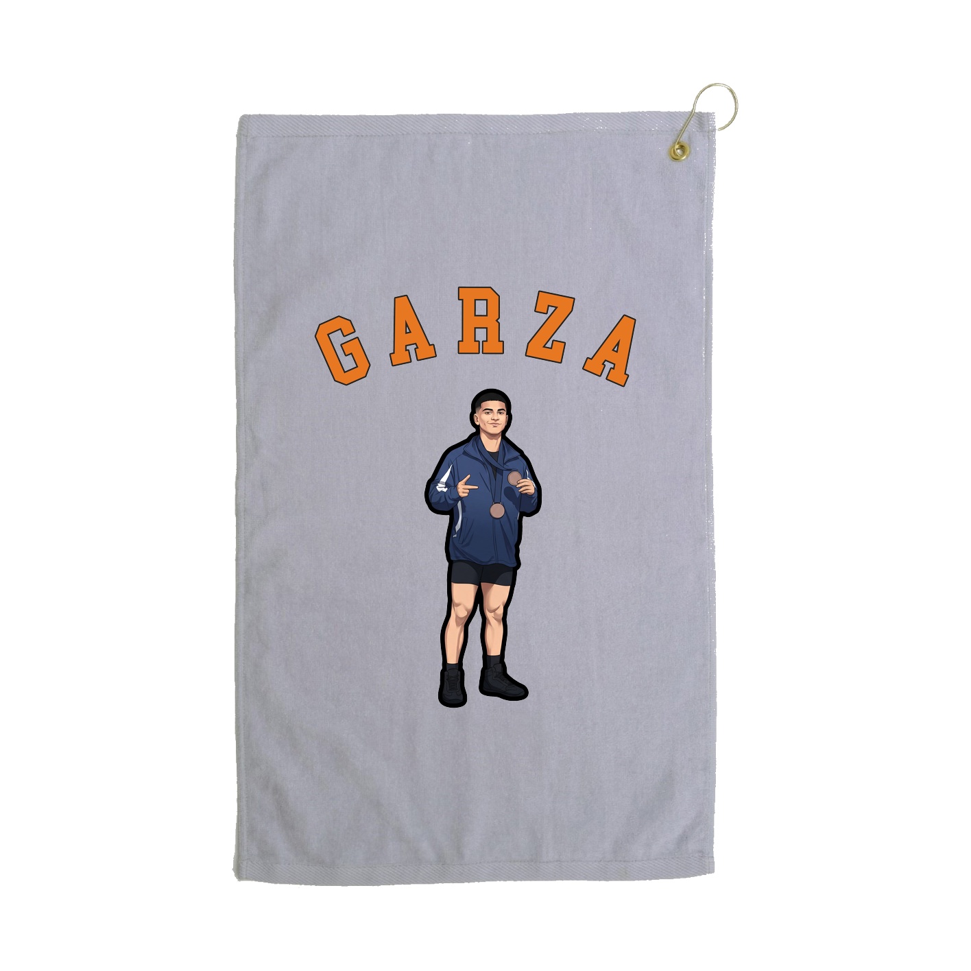 Golf Towel — Shirsey Arch in Grey