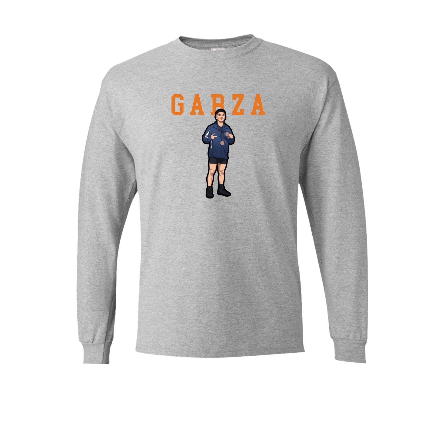 Long Sleeve Tee — Shirsey in Grey