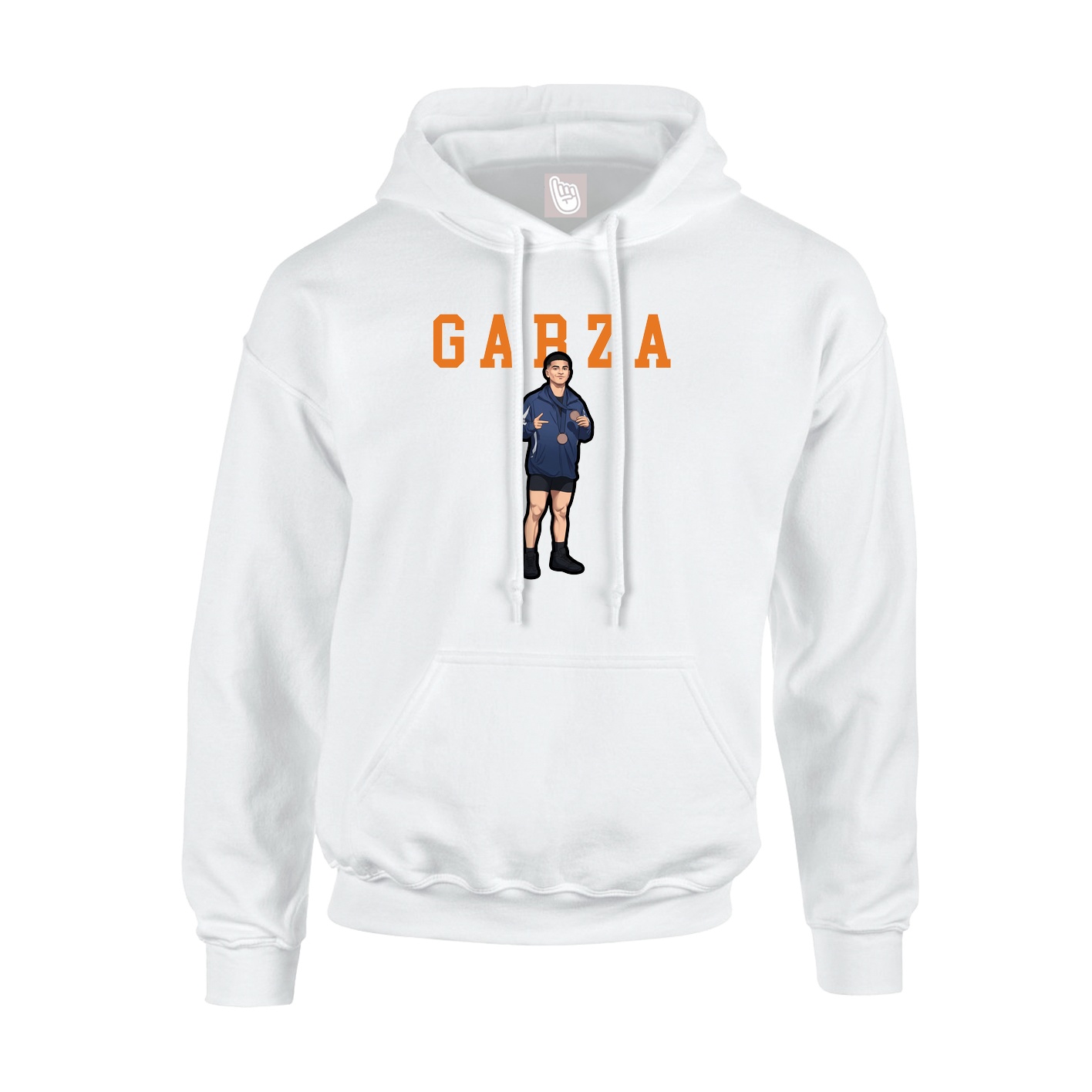 Hoodie — Shirsey in White
