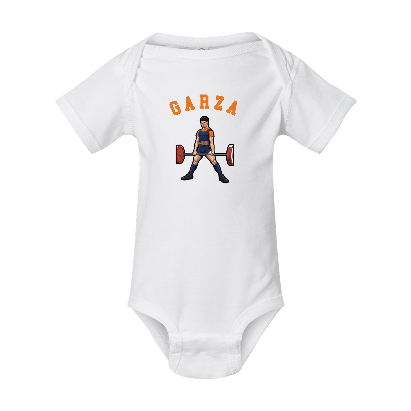 Baby Onesie — Shirsey Arch in White