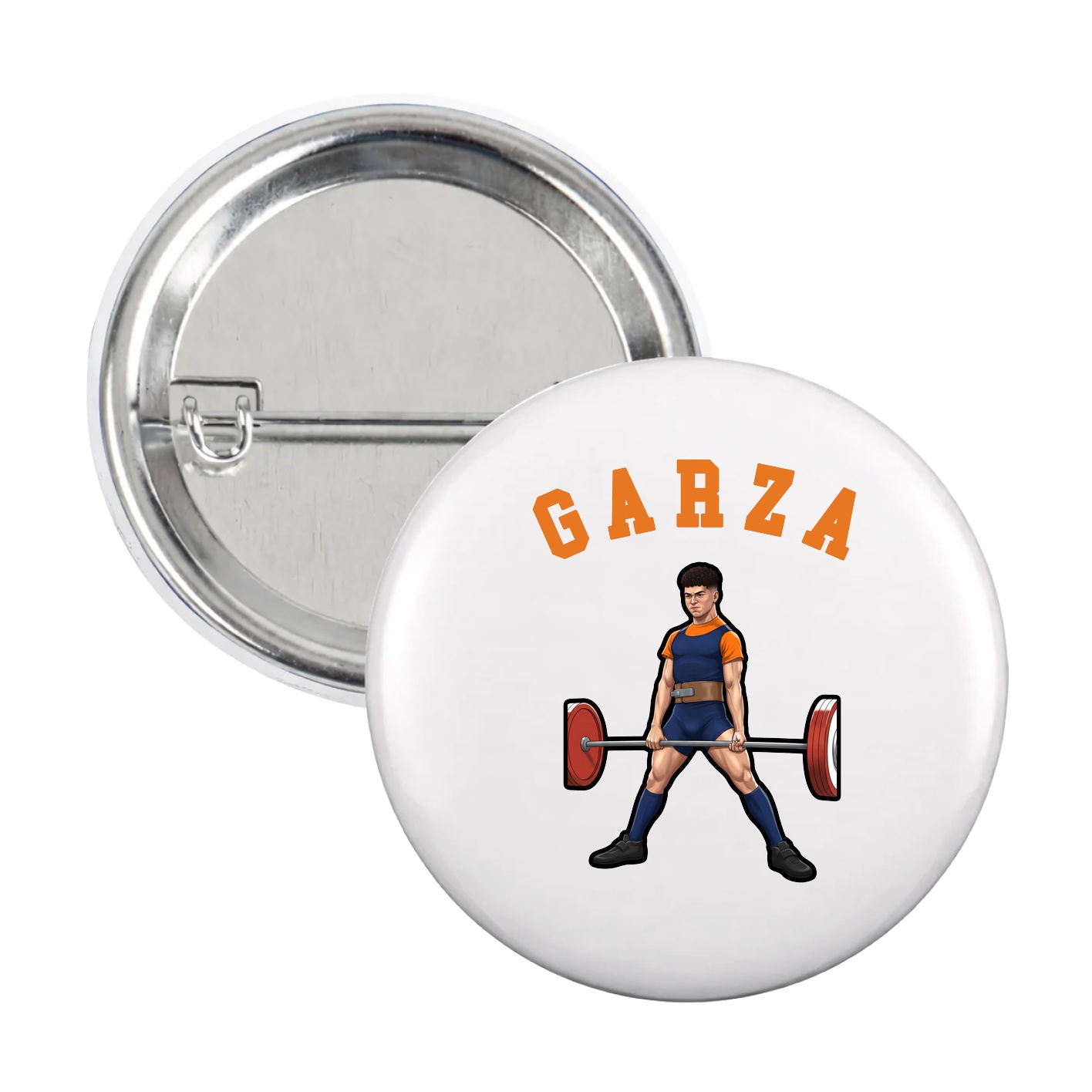 Game Day Button — Shirsey Arch in White