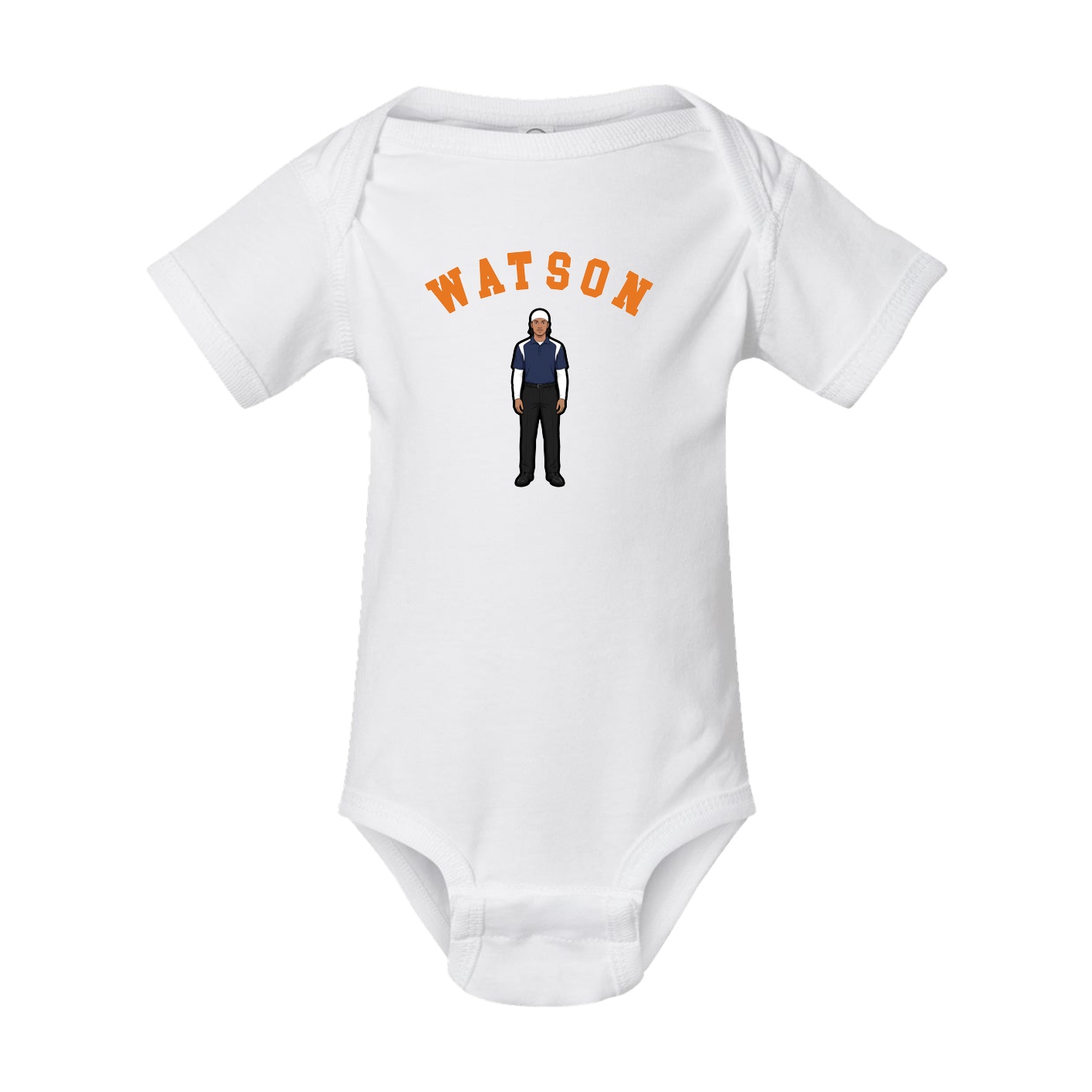 Baby Onesie — Shirsey Arch in White