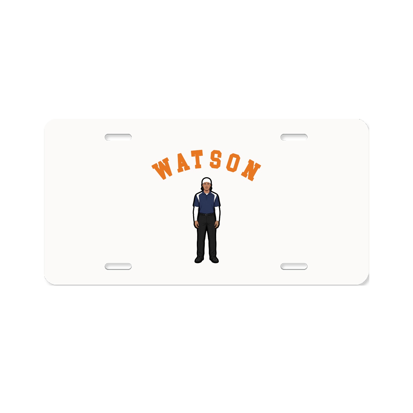 License Plate — Shirsey Arch in Classic