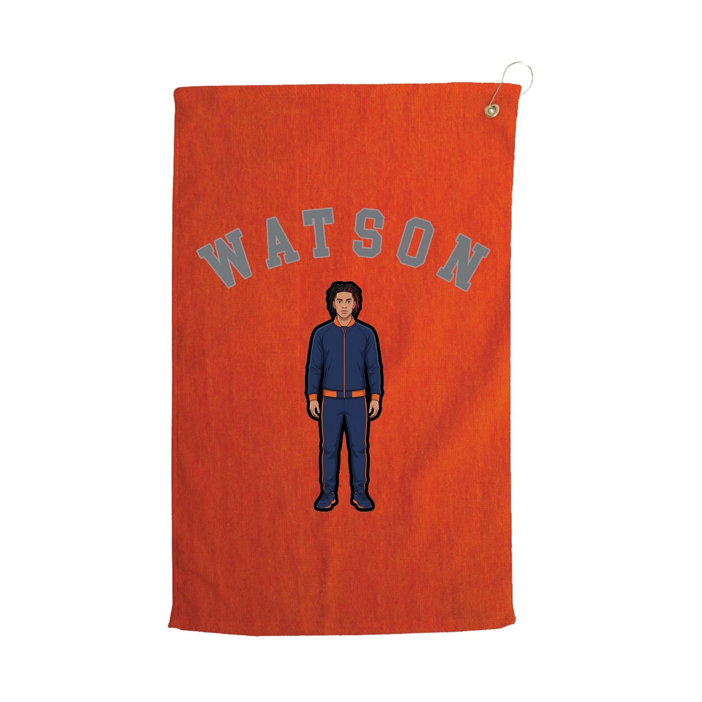 Golf Towel — Shirsey Arch in Orange
