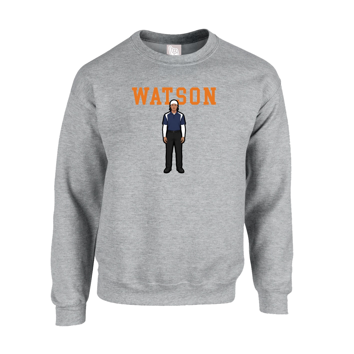 Fleece Crew — Shirsey in Grey
