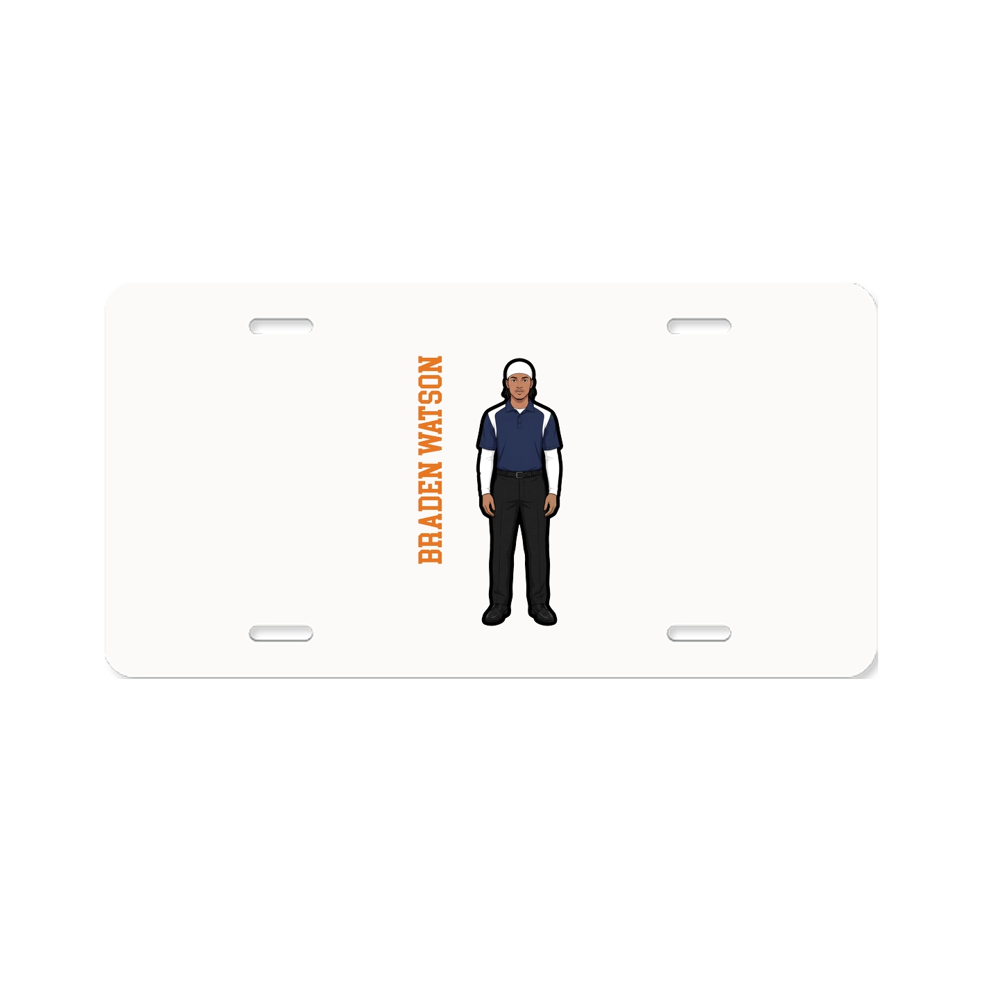 Aluminum License Plate