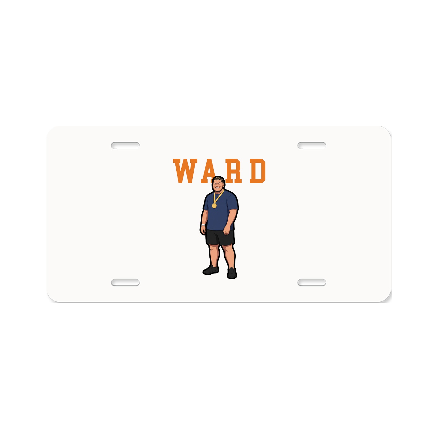 License Plate — Shirsey in Classic