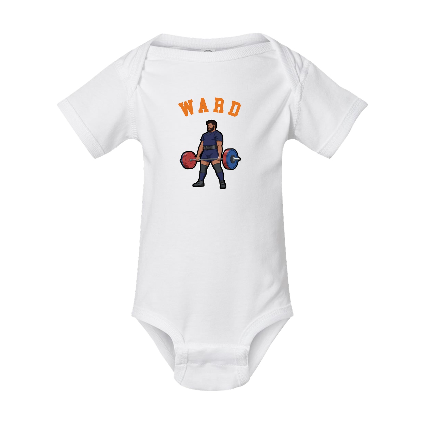 Baby Onesie — Shirsey Arch in White