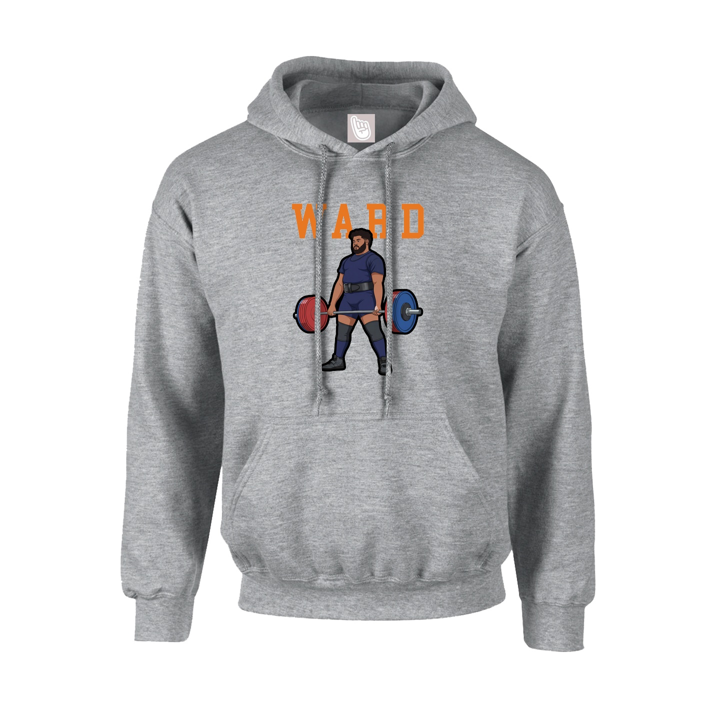 Hoodie — Shirsey in Grey
