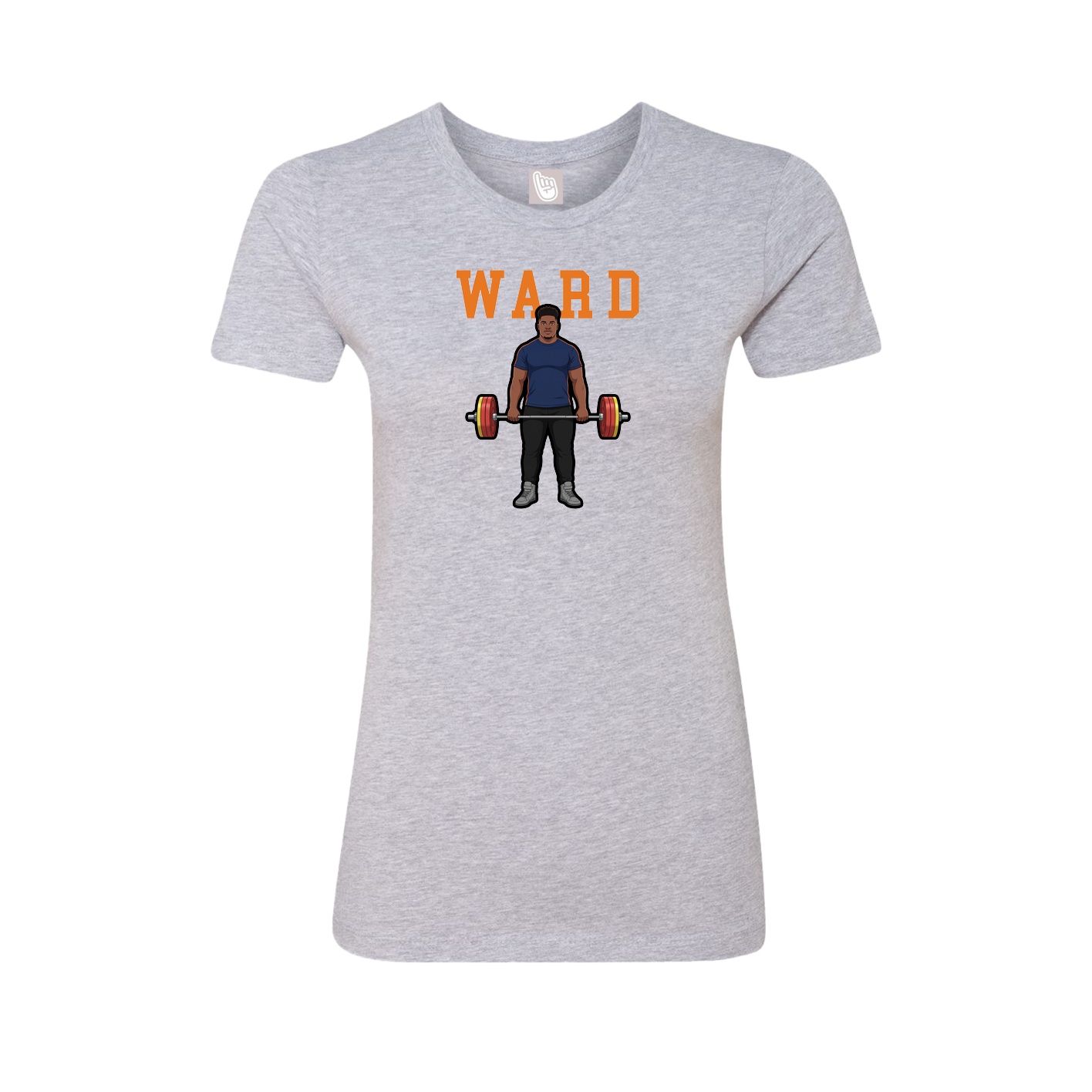 Fitted Women's Tee — Shirsey in Grey