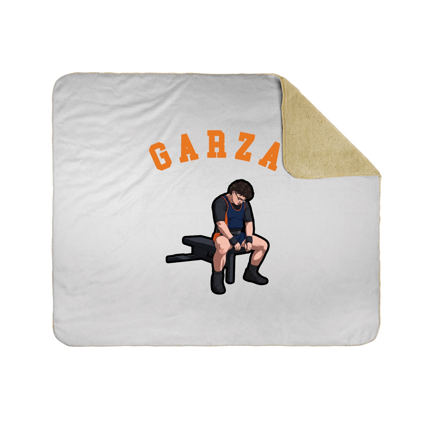 Throw Blanket — Shirsey Arch in White