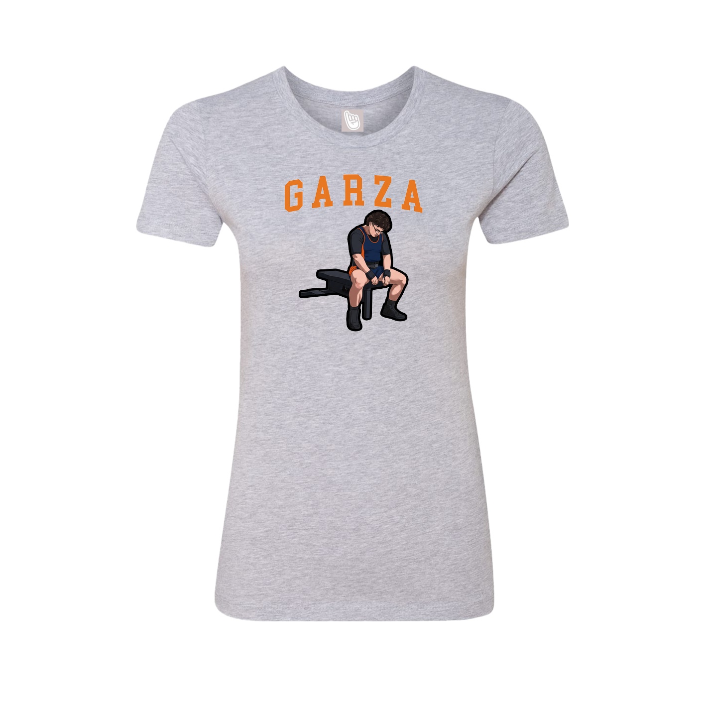 Fitted Women's Tee — Shirsey in Grey