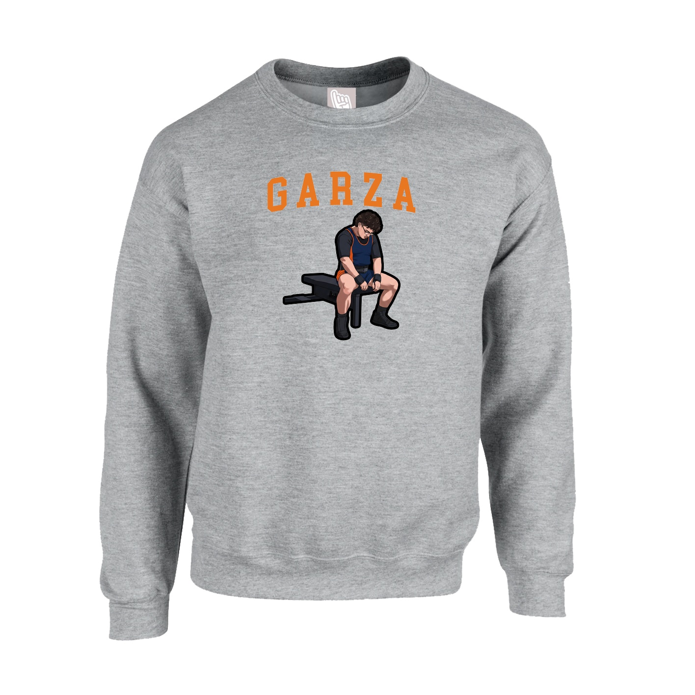 Fleece Crew — Shirsey in Grey