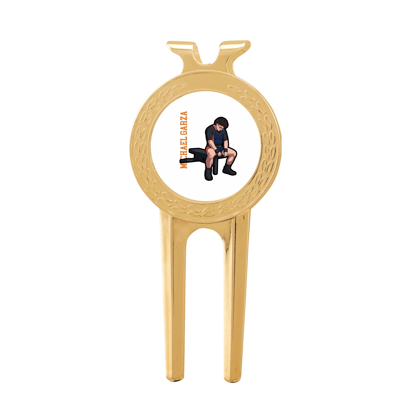 Divot Tool with Ball Marker — Name Vertical in Classic