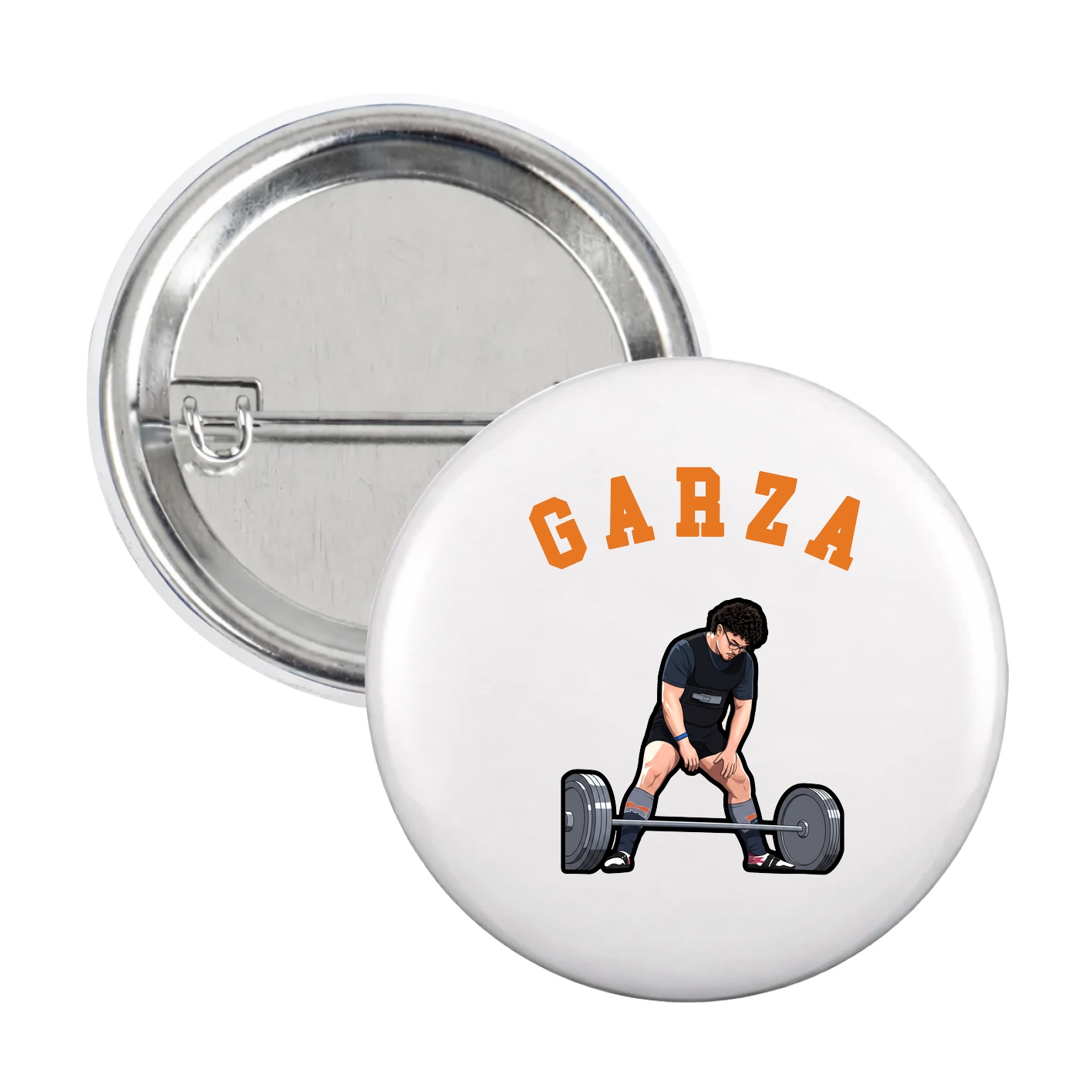 Game Day Button — Shirsey Arch in White